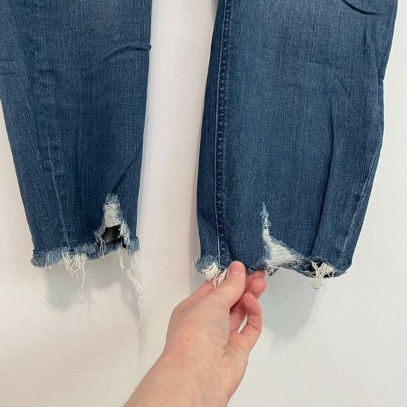 NWOT TORRID Plus Size Bombshell Skinny Premium Stretch High Rise Destructed Jean - Picture 10 of 16